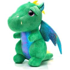 Bicho De Pelúcia Fofinho Dragãozinho Multicoloridos Macio