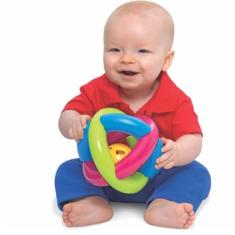 Brinquedo para Bebe Bola Maluquinha Merco Toys, Cores sortidas, 1 unidade