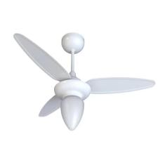 Ventilador De Teto Ventisol Wind Inverter, 3 Pás, Com Controle Remoto, Bivolt, Branco