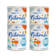 Ômega 3 DHA 500 Naturalis 120 Cápsulas, 4 Unids
