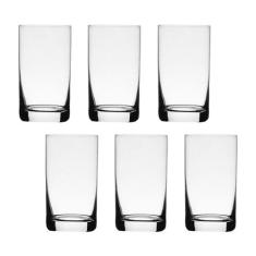 Copo De Cristal Bohemia Para Água e Suco 230 ml Barline 6 Peças - Bohe