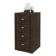 Gaveteiro 4 Gavetas Me4133 Rústico - Tecno Mobili