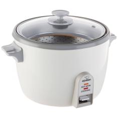 Panela de Arroz Elétrica 2.4L com Função Manter Aquecido, 600W, Branca, 110v, ZOJIRUSHI NHS 18, Branco