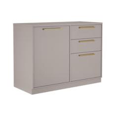 Balcão Triplo Itatiaia Essence com 1 Porta, 3 Gavetas e 120 cm de Largura - Fendi