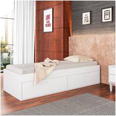 Cama Solteiro Tókio Cm800 4 Portas Branco Art In Móveis