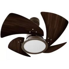 Ventilador de Teto Venti-Delta Tornado LED 220v - 4 Pás 3 Velocidades,