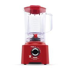 Liquidificador Power Max 700 Limpa Fácil Ln61 Arno Power Mix Limpa Fácil Vermelho 110v