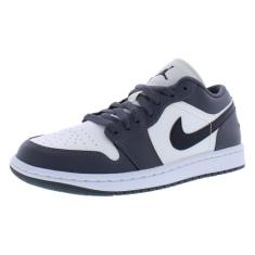 Nike Tênis feminino Air Jordan 1 Low SE, Sail/Off Noir - cinza escuro-branco-cinza, 40
