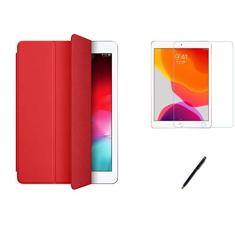 Kit Capa Smart Case iPad 8a Geração 10.2 /Can/Pel - Vermelho
