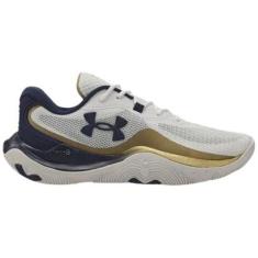 Tênis Under Armour Buzzer 2 Masculino Branco-Masculino