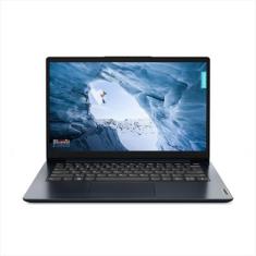 Notebook Lenovo Ideapad 1i Intel Core i3-1215u 4gb 256gb SSD Linux 14´´ 83afs00500 Abyss Blue