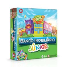 Jogo De Tabuleiro Banco Imobiliário Junior Estrela