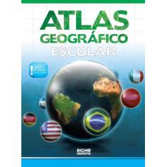 Atlas Geográfico Escolar - Luxo - Bicho Esperto, Único