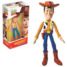Boneco Woody Articulado Em Vinil 17CM Filme Toy Story Disney Pixar Brinquedo Para Crianças +3 Anos
