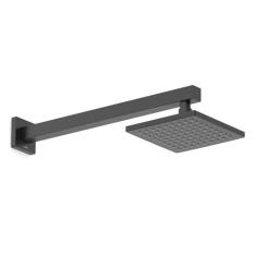 Chuveiro Parede 15cm Celite Flow Preto Matte B5010f3r00