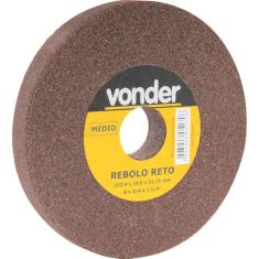 Rebolo Reto 6"x3/4" Médio - Vonder