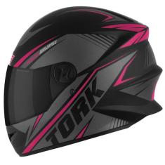 Capacete Moto Fechado R8 Viseira Fumê Pro Tork Adulto Feminino Masculi