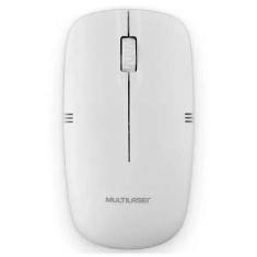 Mouse Sem Fio 2.4Ghz Usb Branco - Mo286 - Multilaser