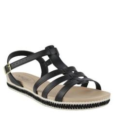 Sandália Beira Rio  Rasteira Tiras-Feminino