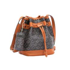 Bolsa Chenson Feminina Café Monograma Pontilhado 3484736