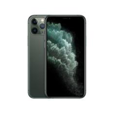 Usado: iPhone 11 Pro Max 64GB Verde Meia-noite Bom Bateria 70% - Troca