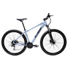 Bicicleta Aro 29 Ksw Shimano Acera 24v F. Hidráulico C/trava, Azul cla
