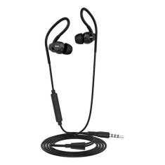 Fone De Ouvido In-ear Vokal E20 Preto C/ Microfone VOKAL-E20-BK