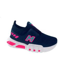 Tênis Mini Pé Infantil Feminino com Led- MP2104-Feminino