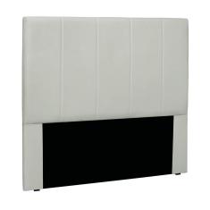 Cabeceira Cama Box Casal 140 cm Arizona Veludo Prata S04 - D`Rossi