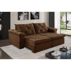 Sofá Retrátil 4 Lugares 302cm Astor 2131 - Estofart