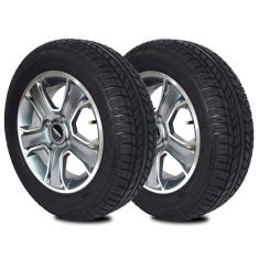 Kit 2 Pneus Am Plus 175/65r14 Remold