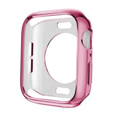 BOTOMALL Compatível com Apple Watch Capa bumper de 45 mm séries 9/8/7 macia flexível TPU fina e leve capa protetora para iWatch [SEM protetor de tela frontal]