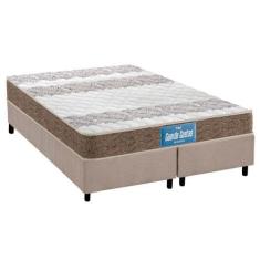 Cama Box Queen: Colchão Espuma D33 Probel /EP Guarda Costas Próintense