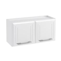 Armário Aéreo Cozinha Modulado Topázio c/ 2 Portas Branco - Telasul