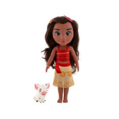 Boneca Moana E Pua - 2600 Cotiplás, Laranja, Moana