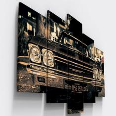 Quadros Decorativos Carro Impala Retrô Quarto Sala 
