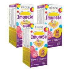 3X Imunese Kids- 16 Vitaminas E Minerais-50ml- Tutti Frutti - Ekobé