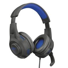 Headset Gamer PS4 / PS5 / XBOX series/SWITCH/PC/LAPTOP GXT 307B Ravu 40mm - Preto e Azul - Trust