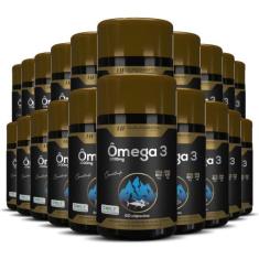 20x OMEGA 3 ALASCA 33/22 CONCENTRADO 1450MG 60CAPS ATACADO - HF SUPLEM