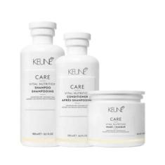 Shampoo Condicionador e Máscara Keune Vital Nutrition