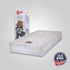 Colchão Castor Solteiro na Caixa Vitagel Space Double Face D33 100x200x24cm