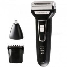 Máquina De Cortar Cabelo Barbeador Aparador 3 Em 1 Elétrico