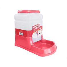 Alvorada Pet Comedouro Pratico Auto 3,0 Lts Vermelho