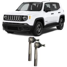 Terminal de Direção Jeep Renegade Dianteiro 2015 Até 2020 O Par
