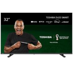 Smart TV 32" HD LED TB016M Toshiba 32V35L com WiFi, Dolby Audio e Espelhamento de Tela