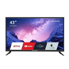Smart Tv Multilaser 43 Led Full Hd Hdmi Usb Com Conversor Digital Tl02