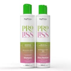 Kit Progressiva Shampoo E Gloss 300ml Proliss - MyPhios