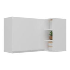 Armário de Cozinha Aéreo de Canto Veneza Multimóveis MP3742.891 Branco