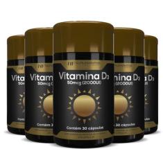 5x vitamina d3 2000ui 30caps premium hf suplements
