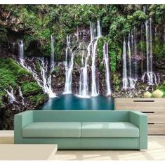 Papel de Parede - Painel Adesivo Cachoeira 2M² na 059 - Voce Decorando